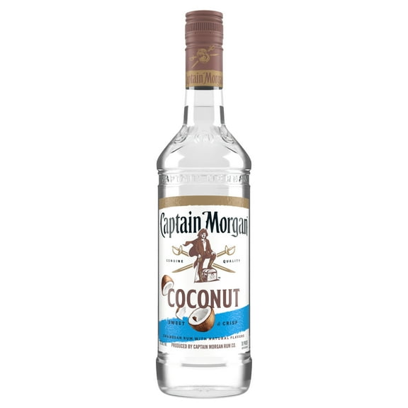 Captain Morgan Coconut Rum, 750 ml Bottle, 35% ABV