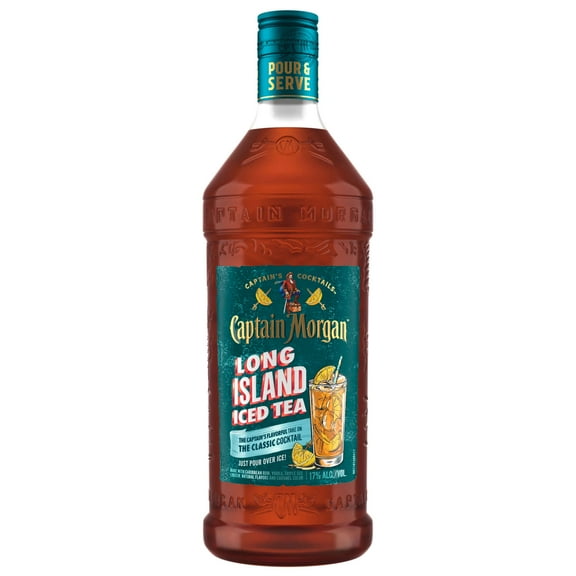 Captain Morgan Long Island Iced Tea, 1.75 L Bottle, 17% ABV