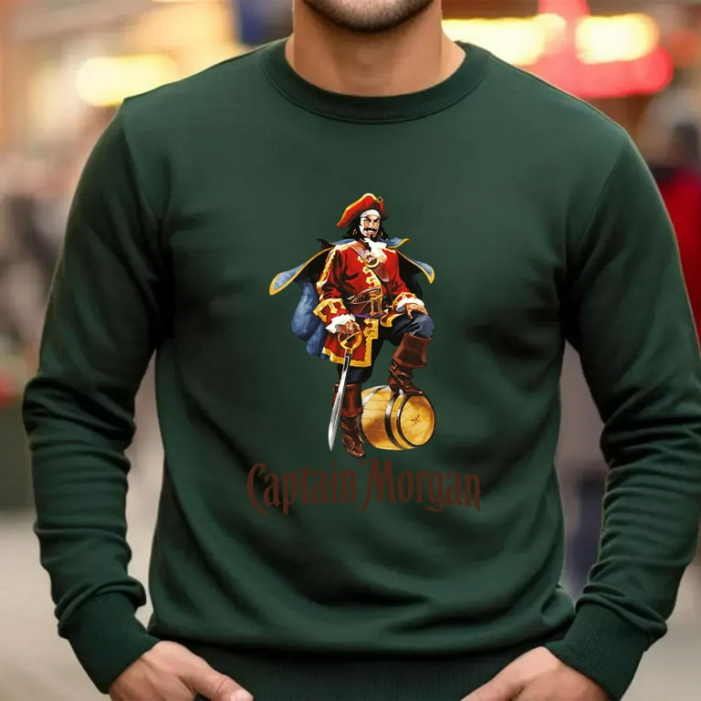 Captain Morgan Softstyle Sweatshirt Unisex S to 3XL sizing Perfect gift for your friends or family Retail Fit Soft Cotton