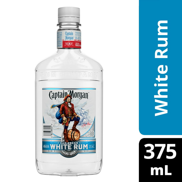 Captain Morgan White Rum, 375 40% ABV ml