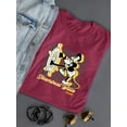 thumbnail image 1 of Captain Mouse 1928 Cartoon T-shirt Color Men's -SmartPrintsInk Designs, 1 of 4