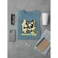 thumbnail image 1 of Captain Mouse 1928 Cartoon T-shirt Color Women's -SmartPrintsInk Designs, 1 of 4