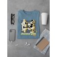 thumbnail image 1 of Captain Mouse 1928 Cartoon T-shirt Color Women's -SmartPrintsInk Designs, 1 of 4