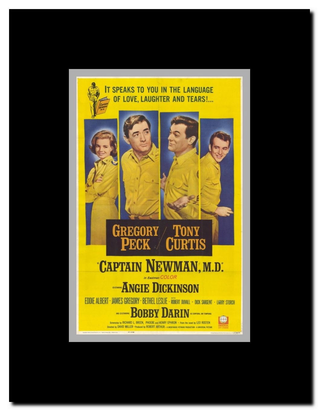 Captain Newman M.D. Framed Movie Poster