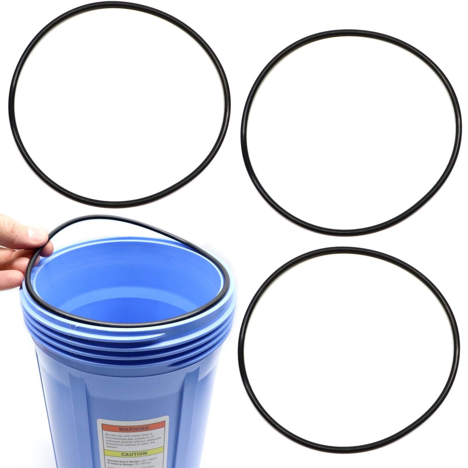 0.24 in. x 0.07 in. Filter O-Ring Replacement Water Filter System 0.24 in. x 0.07 in. Filter O-Ring Replacement Water Filter System