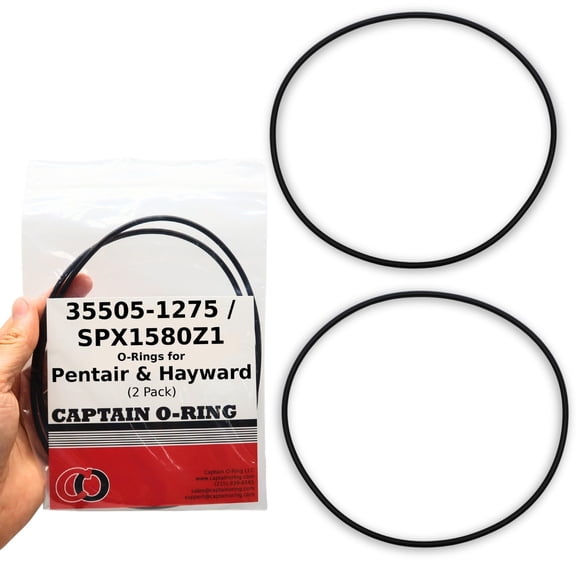 Captain O-Ring 35505-1275 / SPX1580Z1 O-Ring for Pentair Sta-Rite Multiport and Hayward Powerflo Pumps 2 Pack