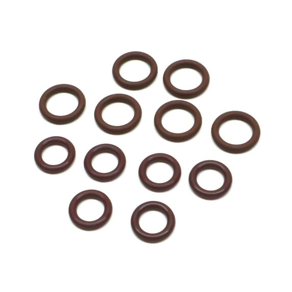 Captain O-Ring - 800-013 Fuel Line Viton/FKM O-Rings 6 Each, 5/16 in and 3/8 Inch 12 Pack