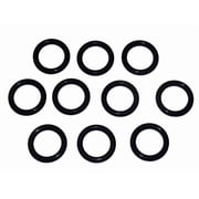 Captain O-Ring - Power Pressure Washer O-Rings for 3/8 Quick Coupler, High Temperature Viton FKM 10 pack [1/2 o-rings to fit 3/8 QC fittings]