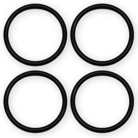 Captain O-Ring Replacement 10262 1-1/2 Hose Connection O-Rings for Intex 1500 2500 2800 GPH Pumps 4 Pack