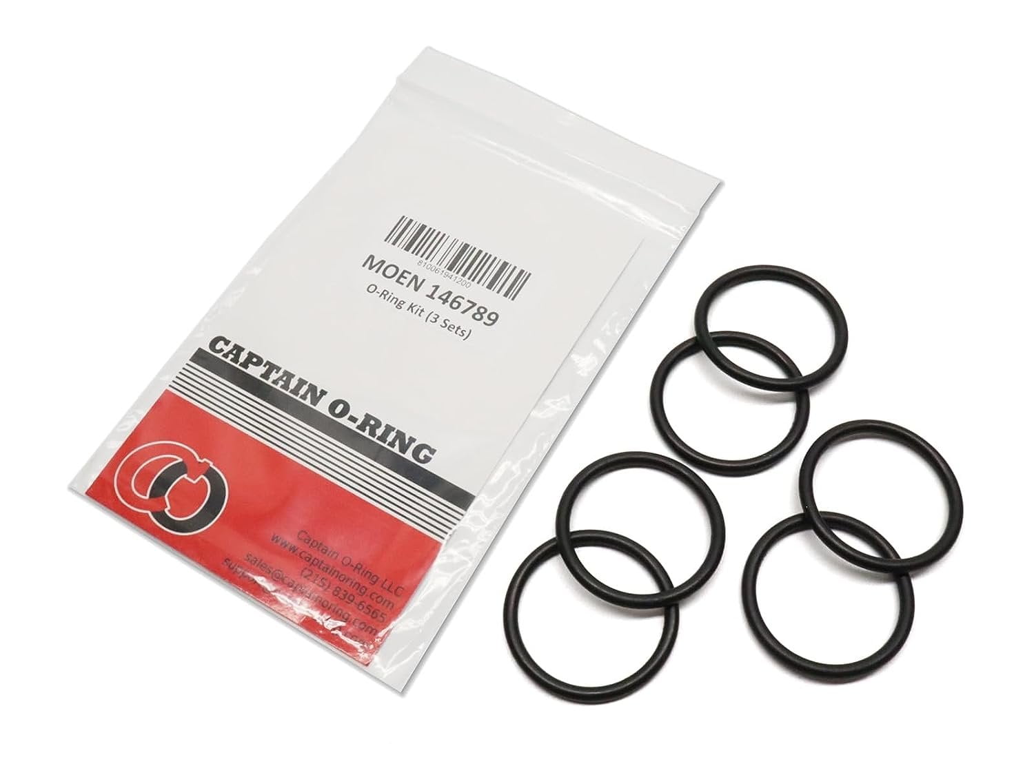 Captain ORing Replacement 146789 ORings for Moen SingleHandle Lever