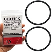 Captain O-Ring Replacement CLX110K O-Rings for Hayward CL100 CL110 Chlorine Feeder Lid 2 Pack