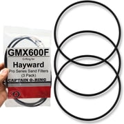 Captain O-Ring Replacement GMX600F O-Rings for Hayward Pro Series Sand Filters S140T, S144T, S180T, S210T, S220T, S244T, etc 3 Pack