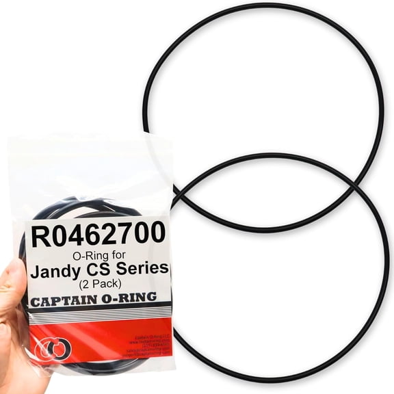 Captain O-Ring  Replacement R0462700 Tank Top O-Rings for Jandy Zodiac CS100 CS150 CS200 CS250 Filter 2 Pack