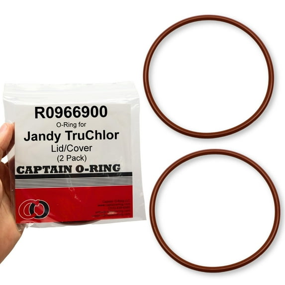 Captain O-Ring Replacement R0966900 O-Ring for Jandy TruChlor R0966800 Cover Lid 2 Pack