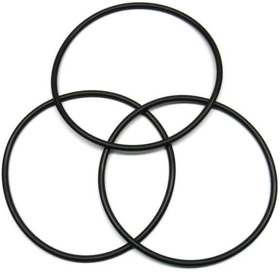 Captain O-Ring - Viqua Compatible OR40-50 / Aquios OR236 / Simpure DB10,DB20 Filter Housing O-Ring Buna-N ORing 3 Pack
