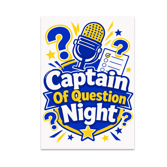 Trivia Captain Trivia Night Decorations