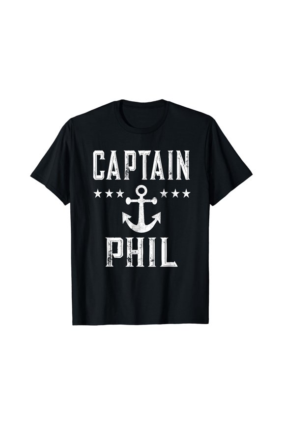 Captain Phil Tshirt First Name Boating Unisex T-Shirt