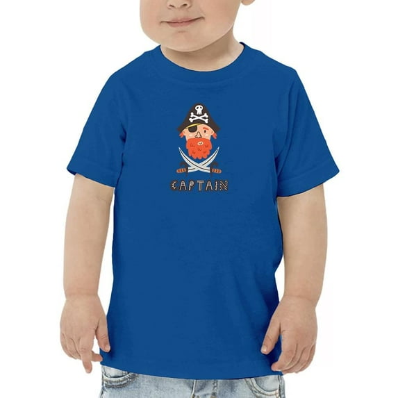 Captain Pirate T-Shirt Toddler -Image by Shutterstock, 5 Toddler