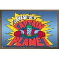 thumbnail image 1 of Captain Planet and The Planeteers - Logo Wall Poster, 14.725" x 22.375", Framed, 1 of 3