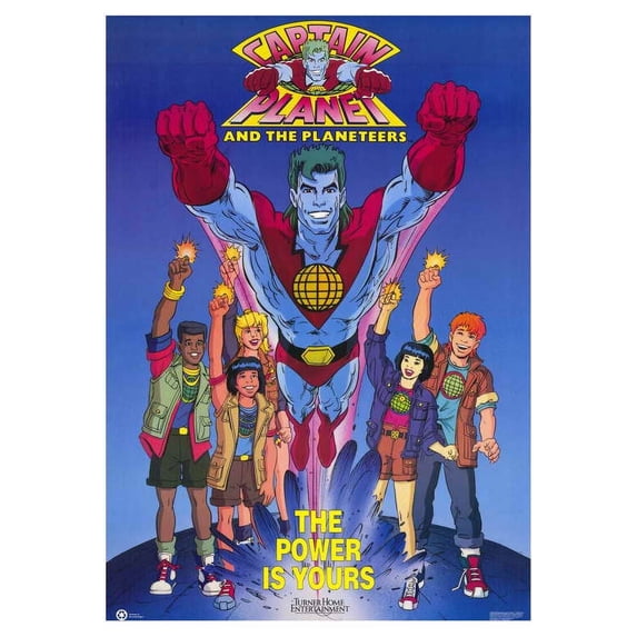 Captain Planet and the Planeteers Movie POSTER 11" x 17" Style A