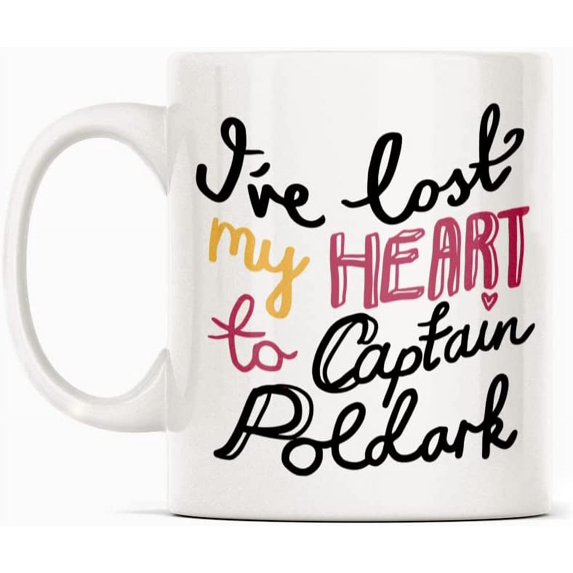 Captain Poldark Quote Mug Gift, White Funny Sarcasm Coffee Cup Novelty