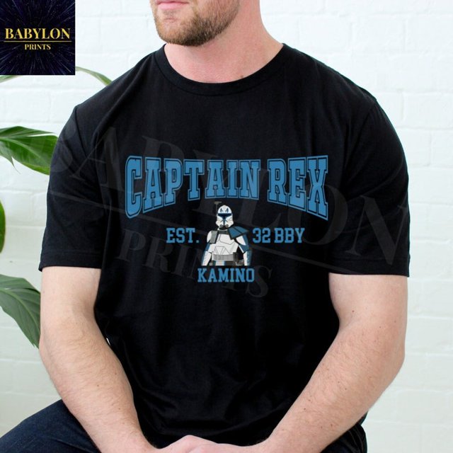 Captain Rex Shirt Star Wars Shirt, The Clone Wars, Clone Trooper