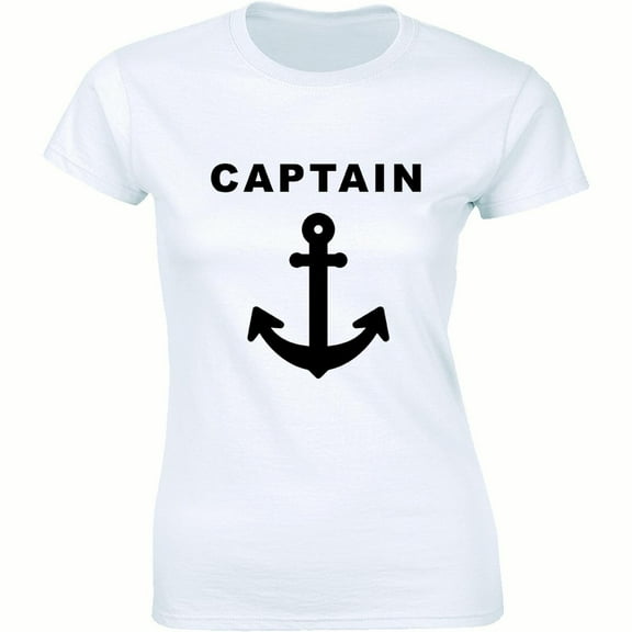 Captain - Sailor Anchor Sailing Boating Women's Gift T-Shirt