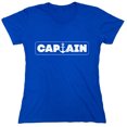 thumbnail image 1 of Captain Sarcastic Humor Novelty Funny Women's Casual Tees, 1 of 3