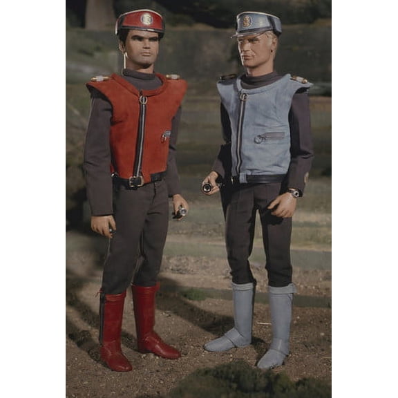 Captain Scarlet and the Mysterons with Captain Blue Gerry Anderson 24x36 Poster