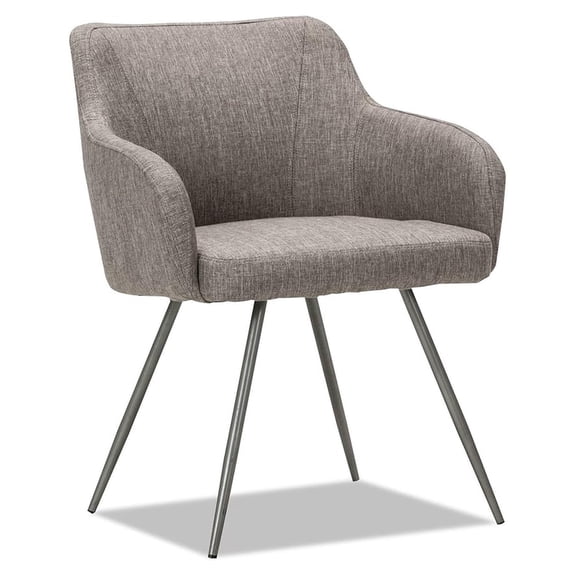Captain Series Guest Chair, Gray Tweed