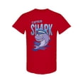 thumbnail image 1 of Captain Shark T-Shirt Men -Image by Shutterstock, Male 3X-Large, 1 of 2