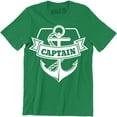 thumbnail image 1 of Captain Ship Anchor Sailor Diver Sailing Boat Outdoors Water Men's Tee Shirt, 1 of 4