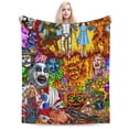 thumbnail image 1 of Captain Spaulding Blanket, Anime Throw Blanket For Bed Sofa Couch, Super Soft Flannel Blanket For Bedroom Livingroom, 60"X50", 1 of 9