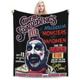 thumbnail image 1 of Captain Spaulding Blanket, Anime Throw Blanket For Bed Sofa Couch, Super Soft Flannel Blanket For Bedroom Livingroom, 80"X60", 1 of 9