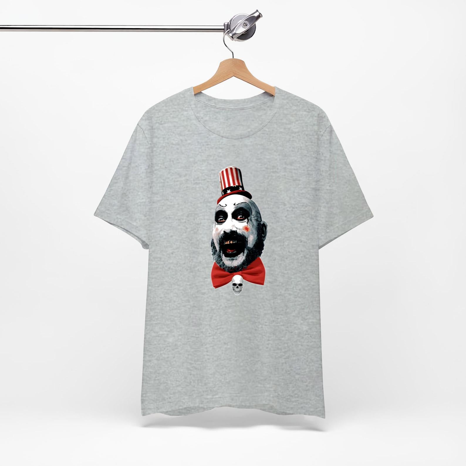 Captain Spaulding Closeup House 1000 Corpses Sid Haig Black Men S Shirt ...