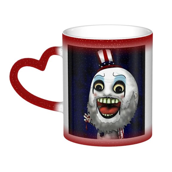 Captain Spaulding Color Changing Mug In The Sky Colour Changing Mug Print Ceramic Mug Tea Cup 11 Ounce - Gifts For Home Office Coffee Birthday Gift
