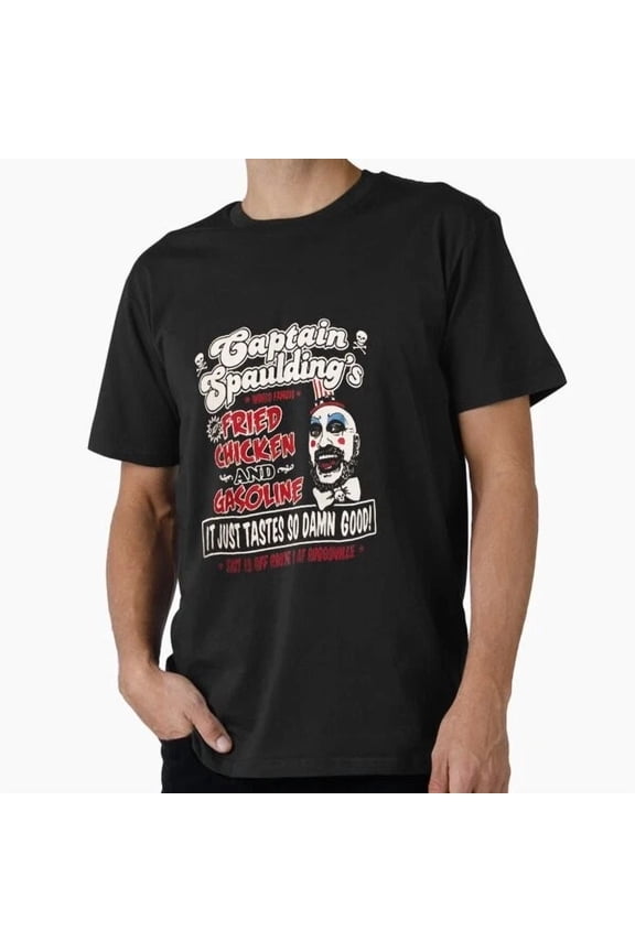 Captain Spaulding Fried T-Shirt S-5XL