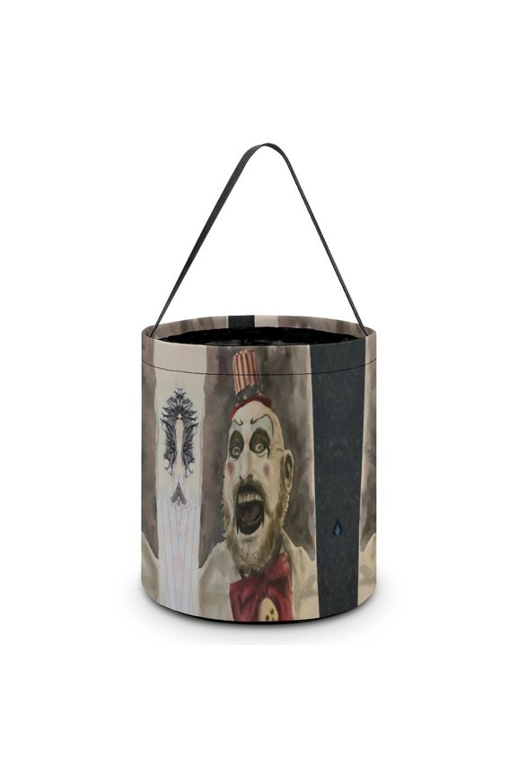 Captain Spaulding Halloween Candy Bag, Trick Or Treat Bags - Light Candy Buckets & Tote Bags for Halloween Parties