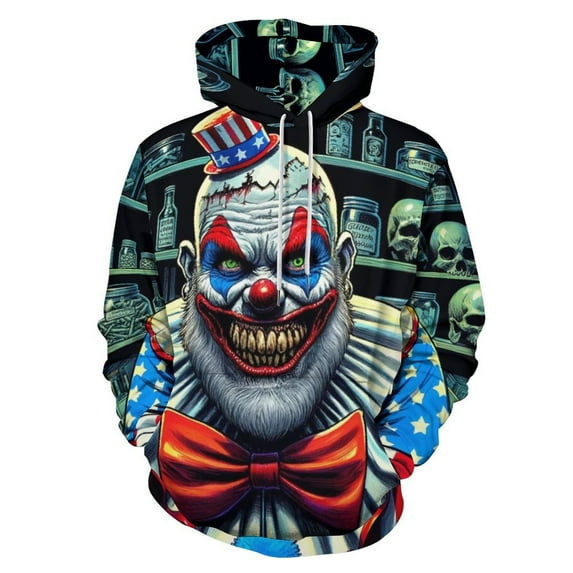 Captain Spaulding Hoodies for Men Women, Unisex 3D Print Pullover Hooded With Pocket, Funny Sweatshirt, Long Sleeve Hoodies, S-6XL