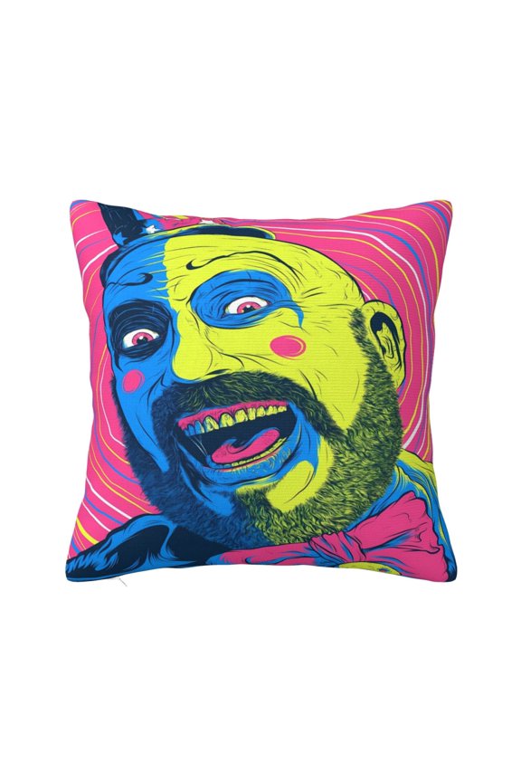 Captain-Spaulding Pillow Covers, Soft Square Cushion Decorative Throw Pillow Covers For Living Room Couch Bed Sofa, Home Decor 12"X12"