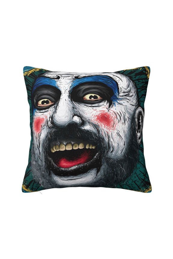 Captain-Spaulding Pillow Covers, Soft Square Cushion Decorative Throw Pillow Covers For Living Room Couch Bed Sofa, Home Decor 12"X12"