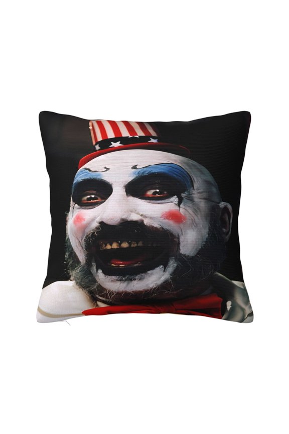 Captain-Spaulding Pillow Covers, Soft Square Cushion Decorative Throw Pillow Covers For Living Room Couch Bed Sofa, Home Decor 12"X12"