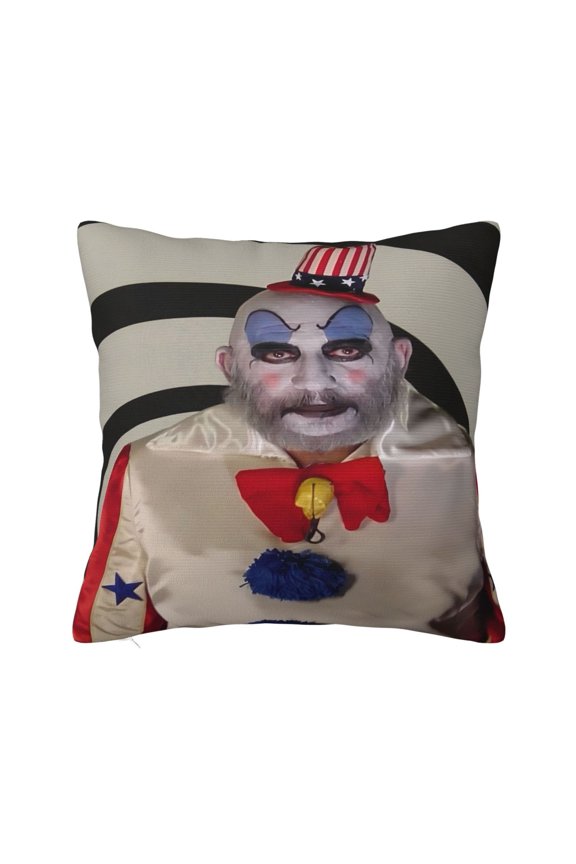 Captain-Spaulding Pillow Covers, Soft Square Cushion Decorative Throw Pillow Covers For Living Room Couch Bed Sofa, Home Decor 12"X12"