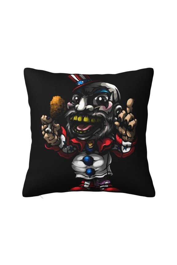 Captain-Spaulding Pillow Covers, Soft Square Cushion Decorative Throw Pillow Covers For Living Room Couch Bed Sofa, Home Decor 12"X12"