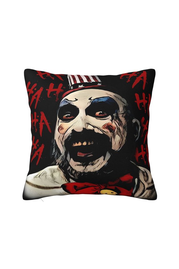 Captain-Spaulding Pillow Covers, Soft Square Cushion Decorative Throw Pillow Covers For Living Room Couch Bed Sofa, Home Decor 18"X18"