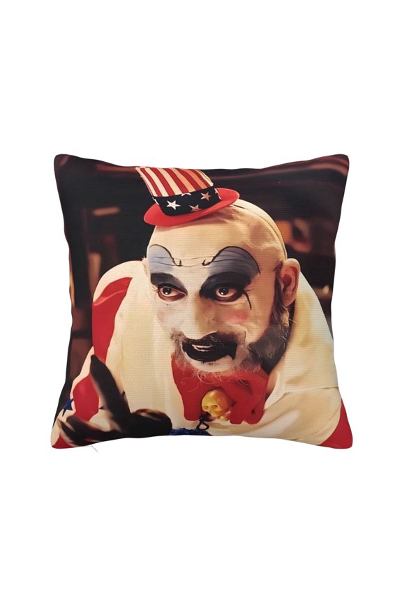 Captain-Spaulding Pillow Covers, Soft Square Cushion Decorative Throw Pillow Covers For Living Room Couch Bed Sofa, Home Decor 26"X26"