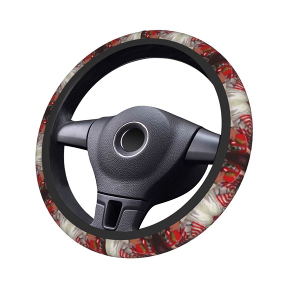 Captain-Spaulding Steering Wheel Cover Non-Slip Auto Steering Wheel Protector Car Accessories Universal Fit 15 Inches For Men Women