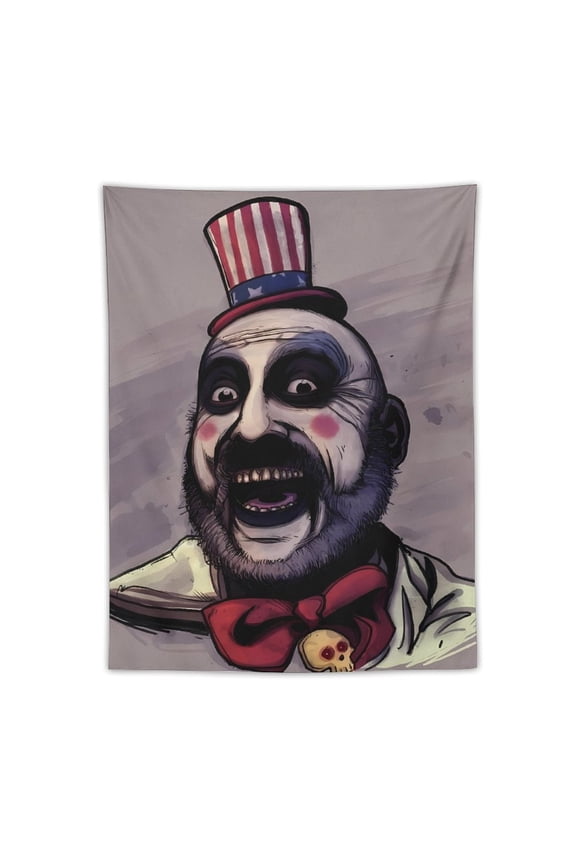 Captain Spaulding Tapestry Wall Hanging, Elegant Wall Hanging Tapestries Wall Art for Bedroom Decor, Outdoor, Parties 30"x40"