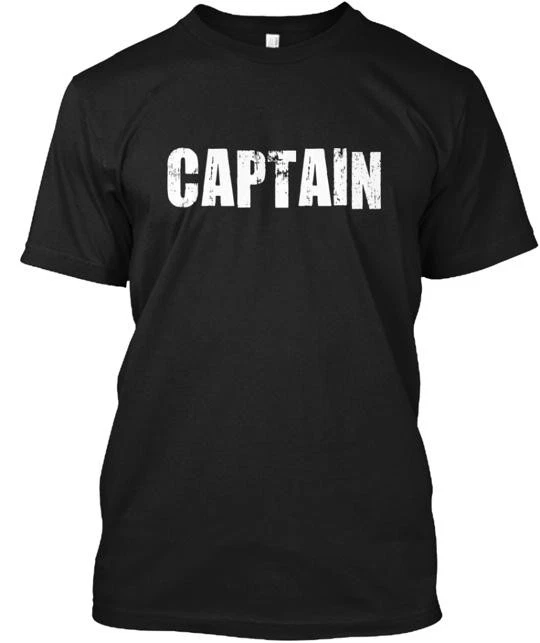 Captain TShirt Made in the USA Size S to 5XL
