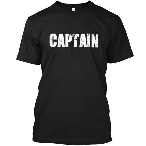 Captain T-Shirt Made in the USA Size S to 5XL
